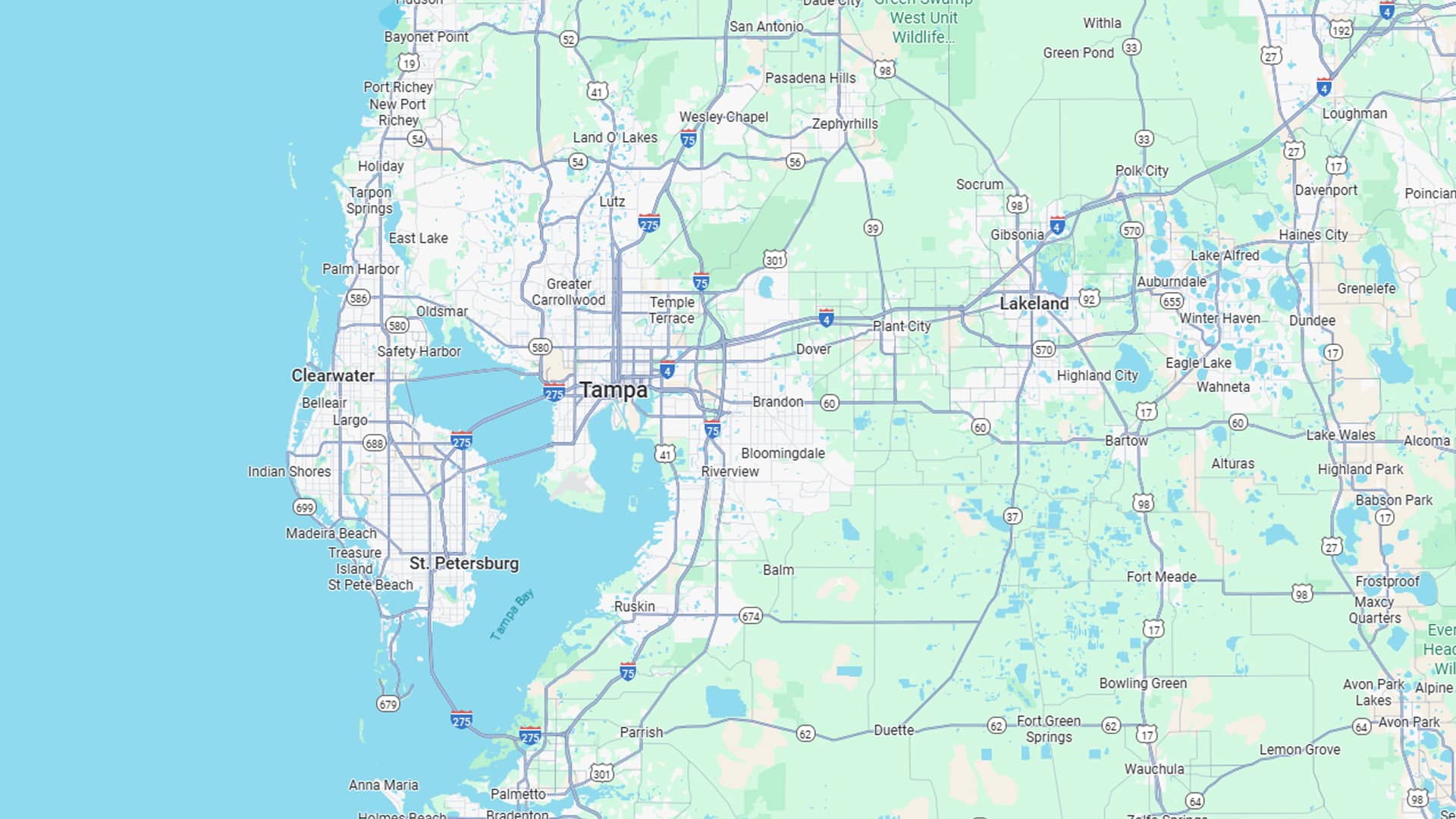 Service Areas